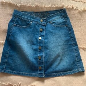 Jean skirt